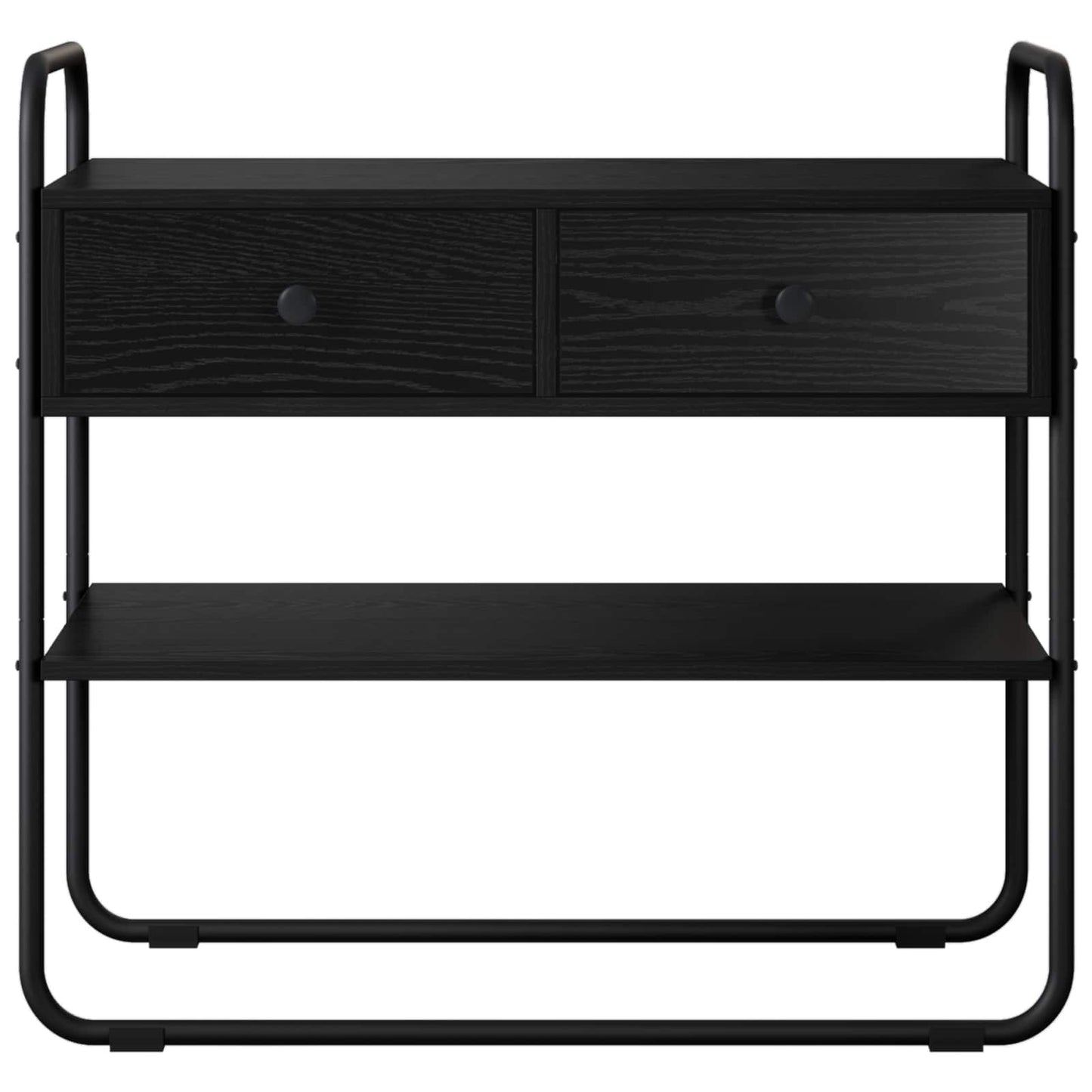 Konsolbord Sort eg 100 x 40 x 75 cm Konstrueret træ