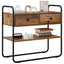 Konsolbord Gammelt træ 100 x 40 x 75 cm Konstrueret træ