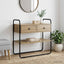 Konsolbord Artisan-eg 100 x 40 x 75 cm Konstrueret træ