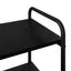 Konsolbord Sort eg 80 x 35 x 75 cm Konstrueret træ