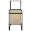 Konsolbord Sonoma-eg 80 x 35 x 75 cm Konstrueret træ