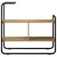 Konsolbord Artisan-eg 80 x 35 x 75 cm Konstrueret træ