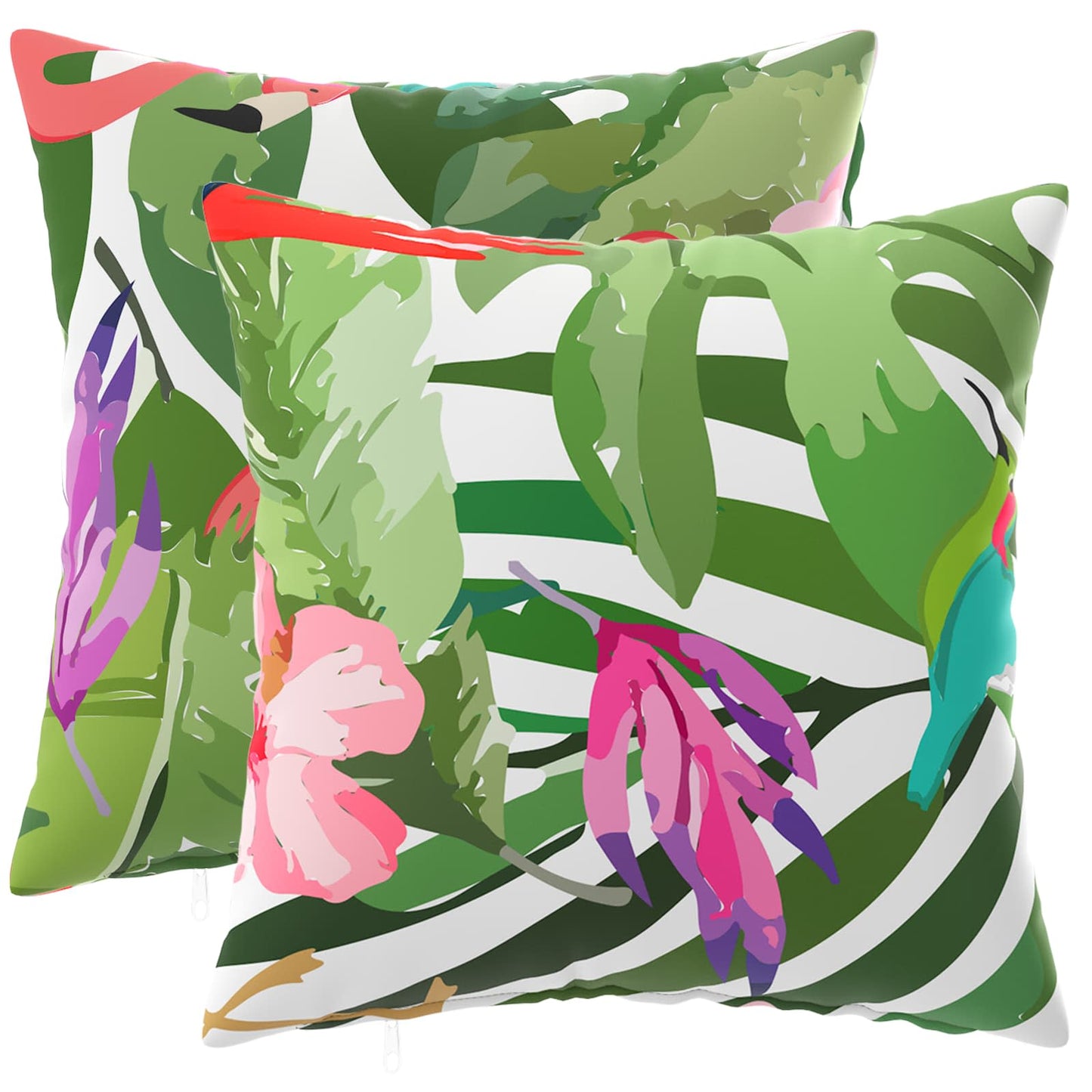 Pudebetræk 2 pcs HEERLEN Flerfarvet 30 x 30 cm Polyester