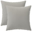 Pudebetræk 2 pcs HEERLEN Grå 30 x 30 cm Polyester