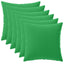 Pudebetræk 6 pcs HEERLEN Grøn 30 x 30 cm Polyester
