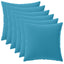 Pudebetræk 6 pcs HEERLEN Lyseblå 30 x 30 cm Polyester
