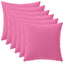 Pudebetræk 6 pcs HEERLEN Lyserød 30 x 30 cm Polyester