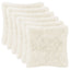 Pudebetræk 6 pcs HEERLEN Hvid 30 x 30 cm PV Fleece