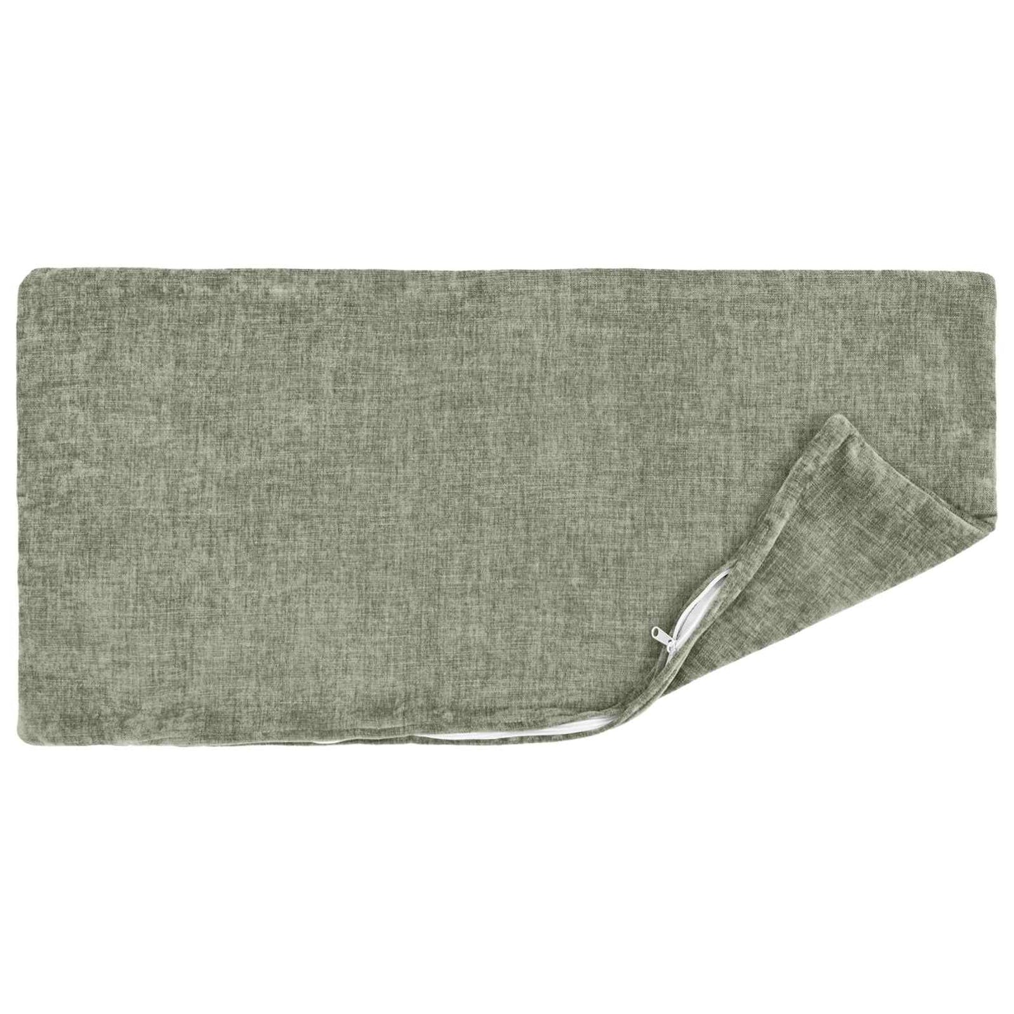 Pudebetræk 6 stk. HEERLEN Grøn 30 x 50 cm Chenille Stof