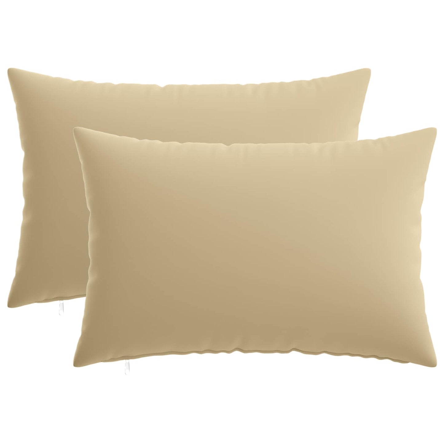 Pudebetræk 2 pcs HEERLEN Beige 30 x 50 cm Polyester