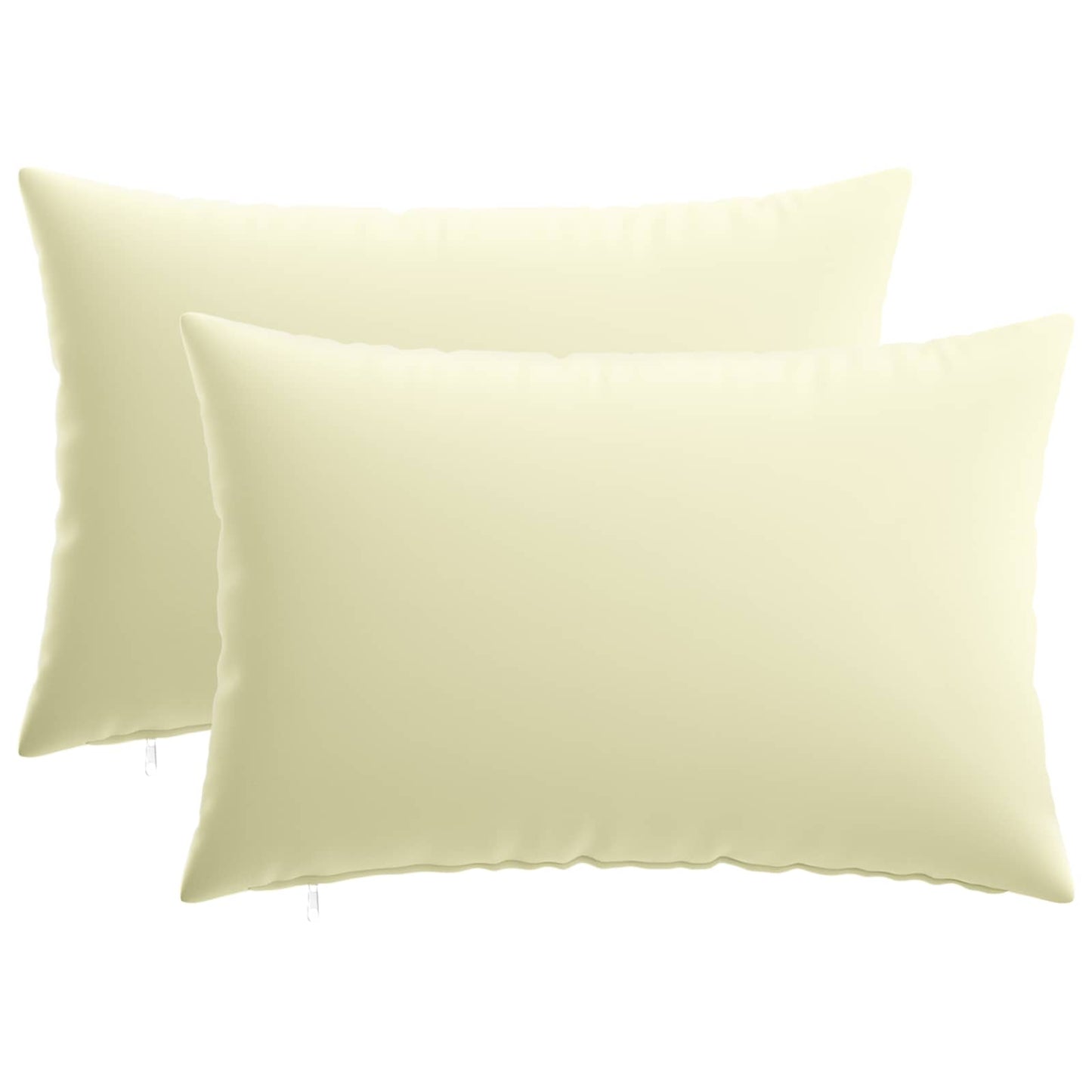 Pudebetræk 2 pcs HEERLEN Cremefarvet 30 x 50 cm Polyester