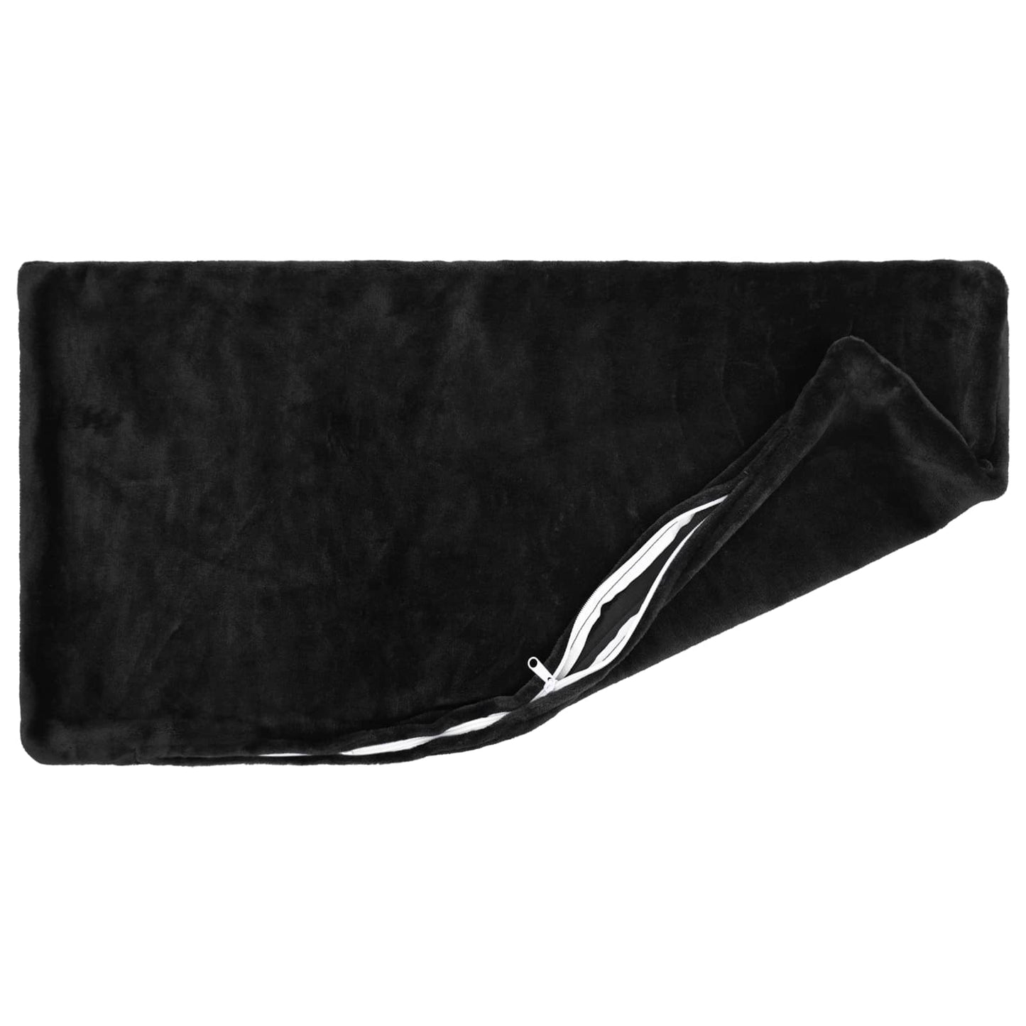 Pudebetræk 6 pcs HEERLEN Sort 30 x 50 cm Flannel