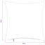 Pudebetræk 2 pcs HEERLEN Gråbrun 35 x 35 cm cordfløjl