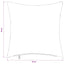 Pudebetræk 2 pcs HEERLEN Cremefarvet 35 x 35 cm Bouclé