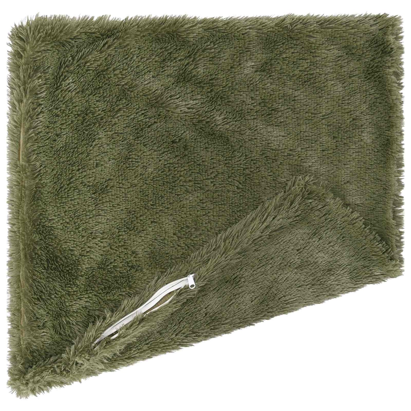 Pudebetræk 6 pcs HEERLEN Grøn 35 x 35 cm PV Fleece
