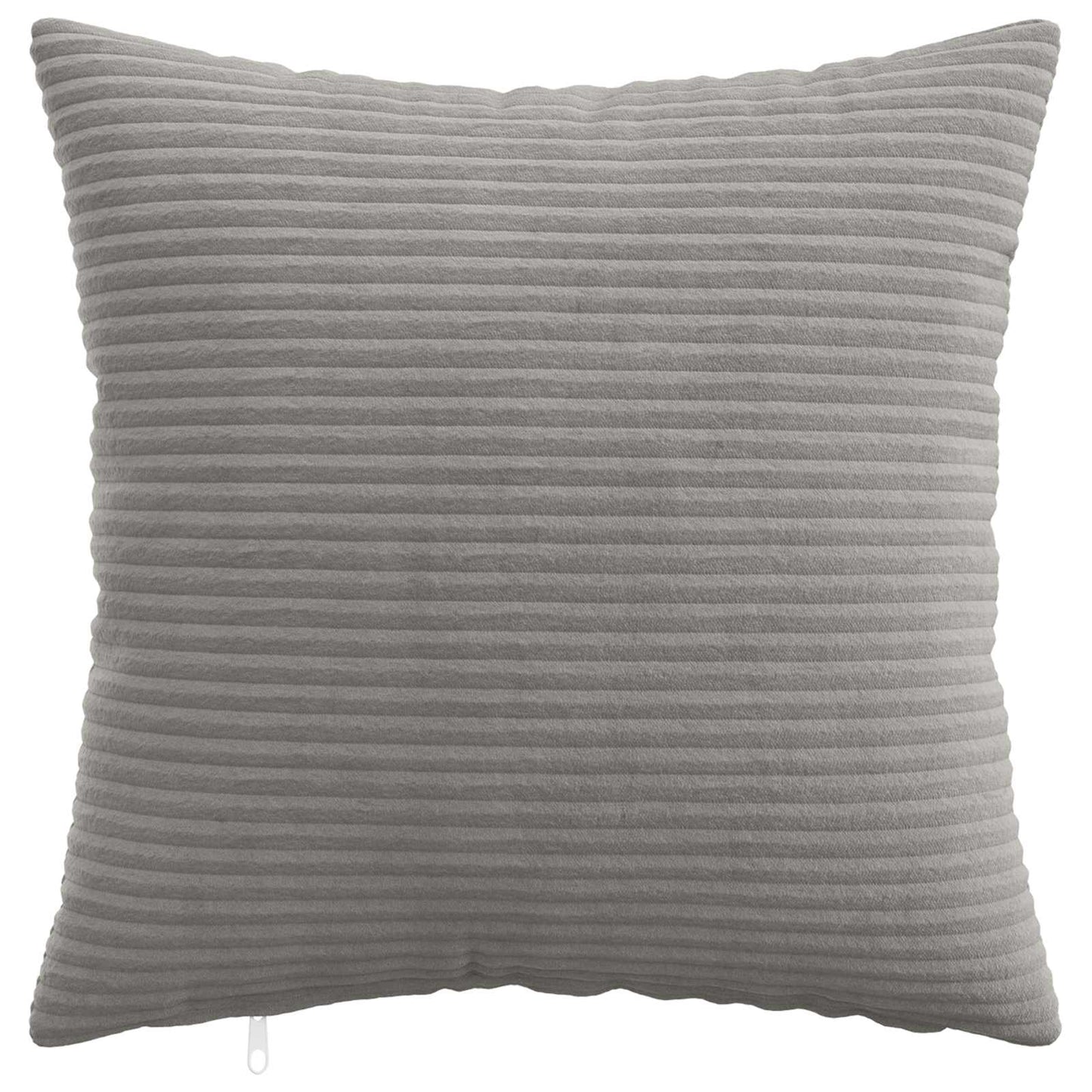 Pudebetræk 6 pcs HEERLEN Lysegrå 40 x 40 cm cordfløjl