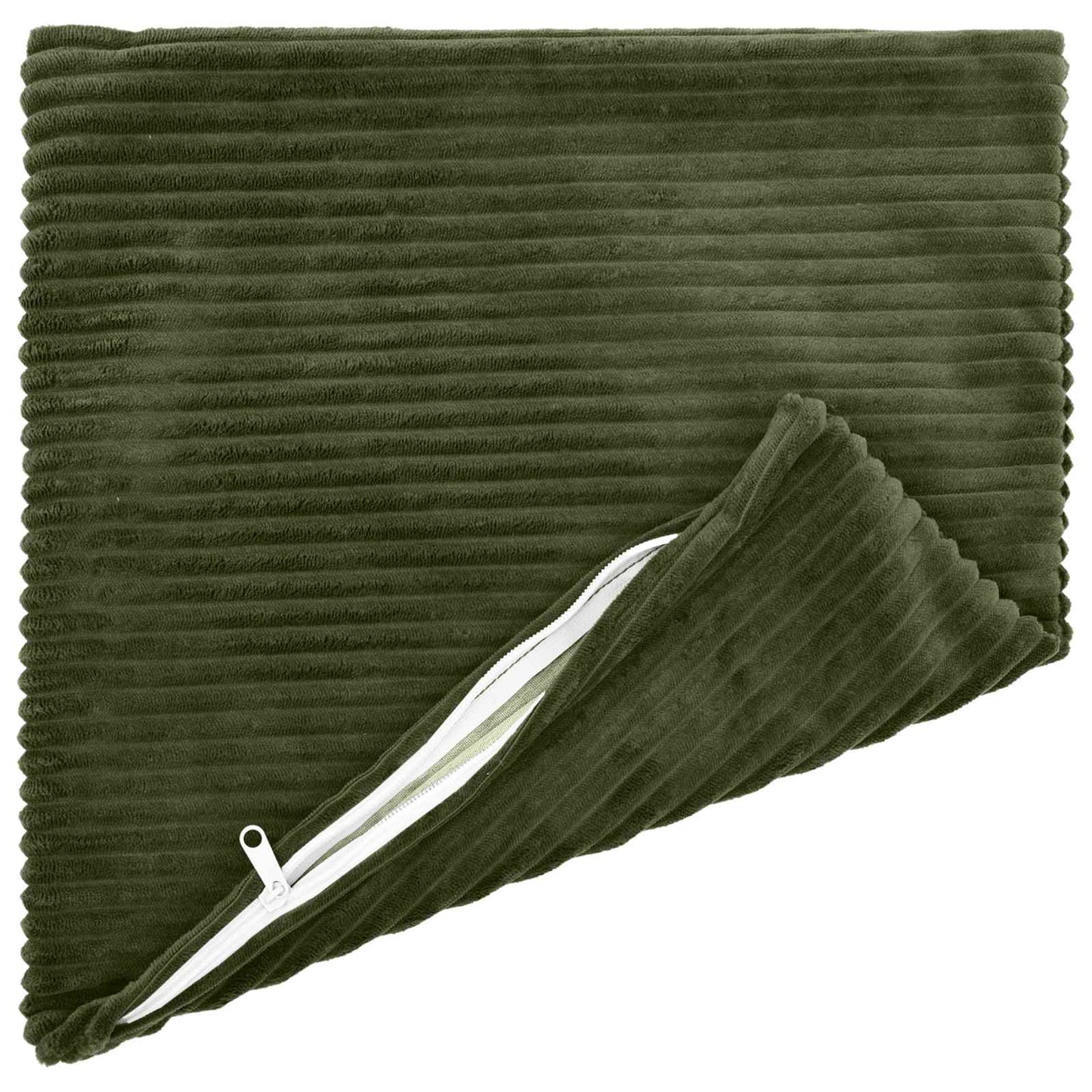 Pudebetræk 6 pcs HEERLEN Grøn 40 x 40 cm cordfløjl