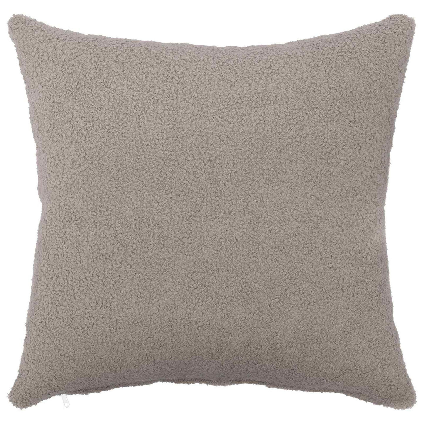 Pudebetræk 6 pcs HEERLEN Lysegrå 40 x 40 cm Bouclé