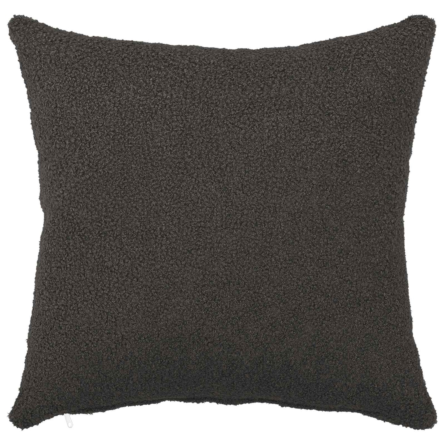 Pudebetræk 6 pcs HEERLEN Mørkegrå 40 x 40 cm Bouclé