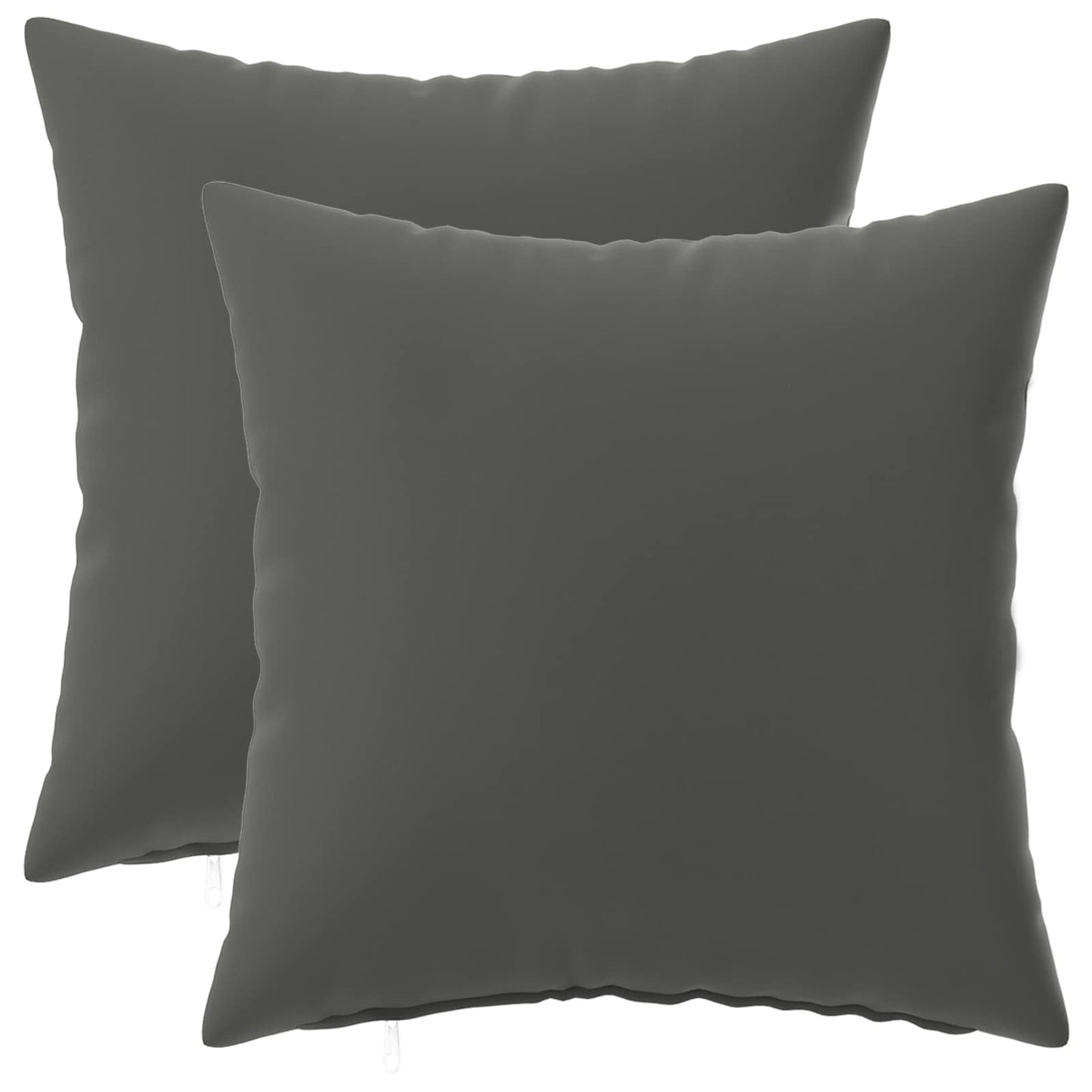Pudebetræk 2 pcs HEERLEN Antracit 40 x 40 cm Polyester