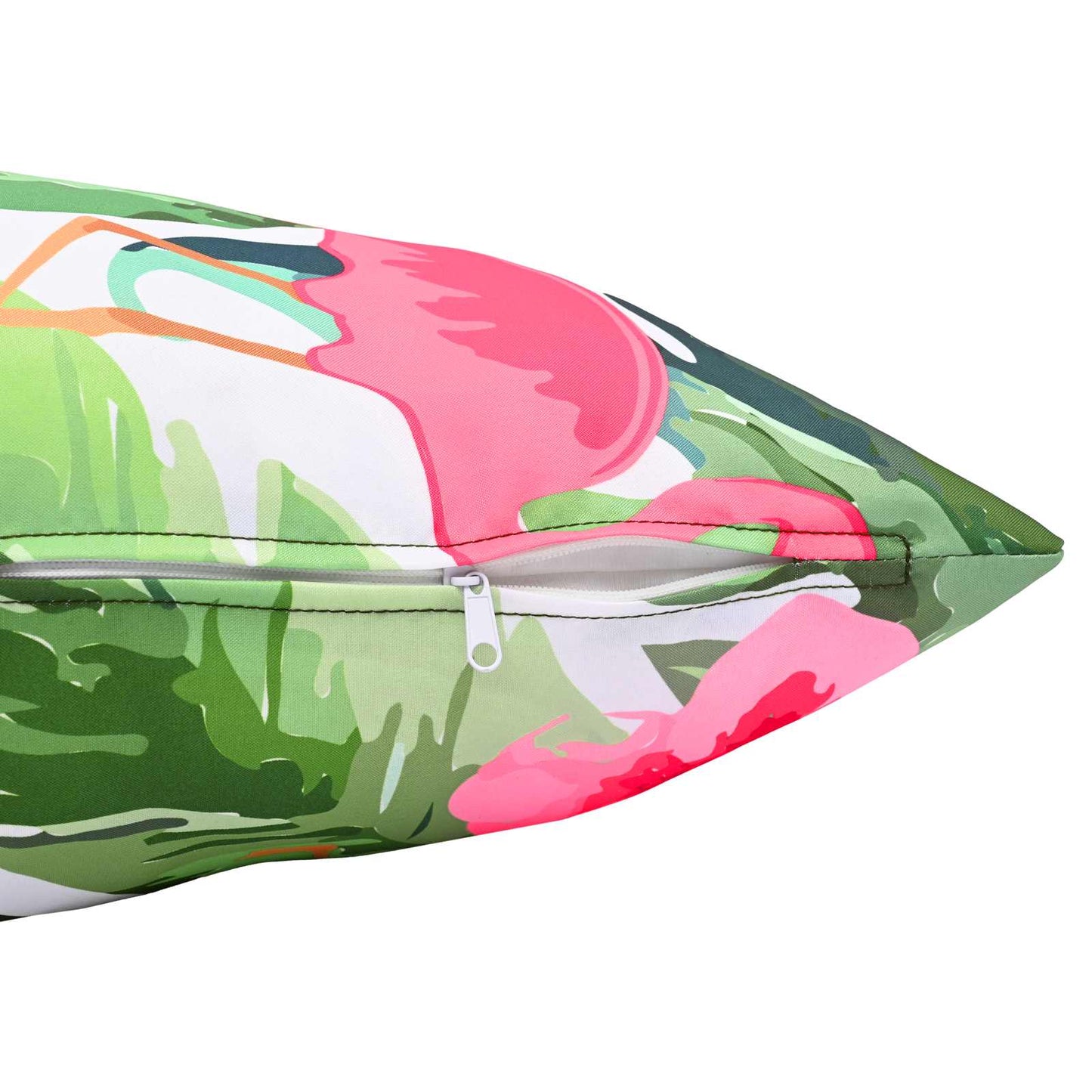 Pudebetræk 6 pcs HEERLEN Sort 40 x 40 cm Polyester