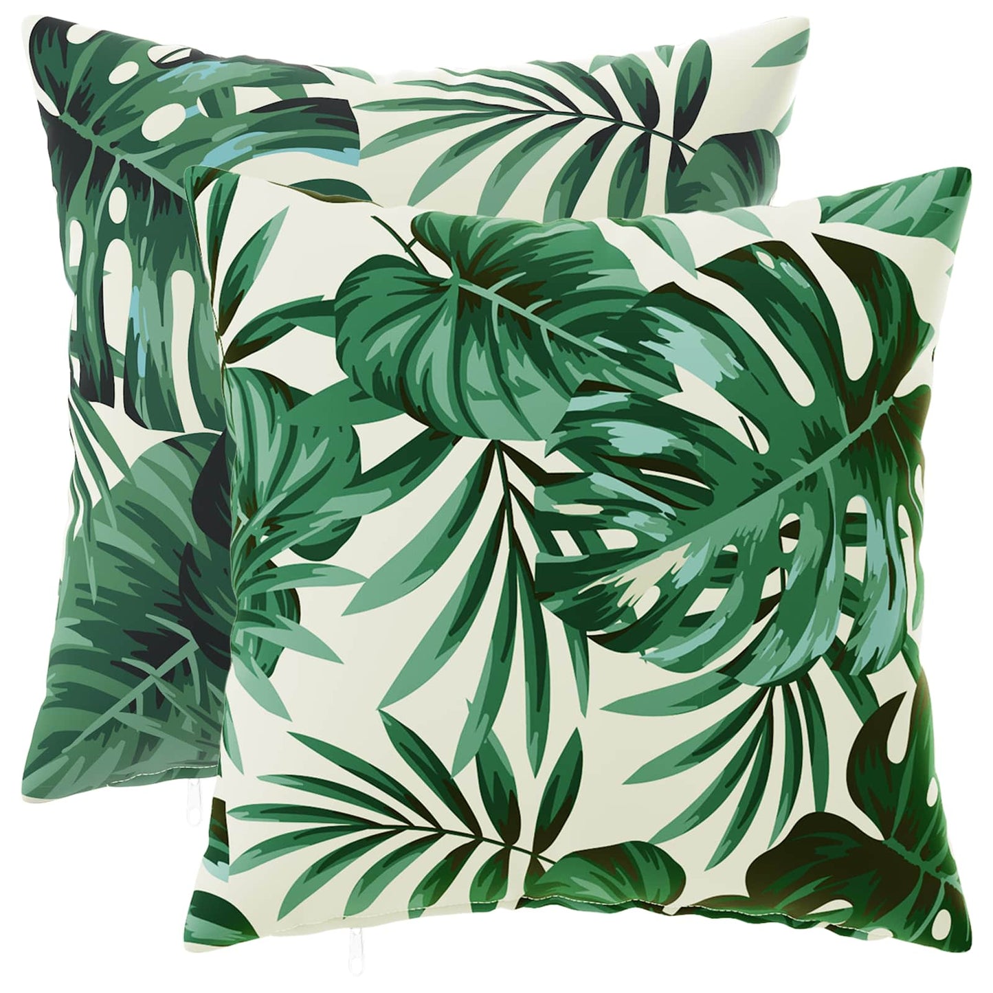 Pudebetræk 2 pcs HEERLEN Bladmønster 40 x 40 cm Polyester