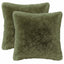 Pudebetræk 2 pcs HEERLEN Grøn 40 x 40 cm PV Fleece
