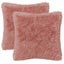 Pudebetræk 2 pcs HEERLEN Lyserød 40 x 40 cm PV Fleece