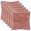 Pudebetræk 6 pcs HEERLEN Lyserød 40 x 40 cm PV Fleece