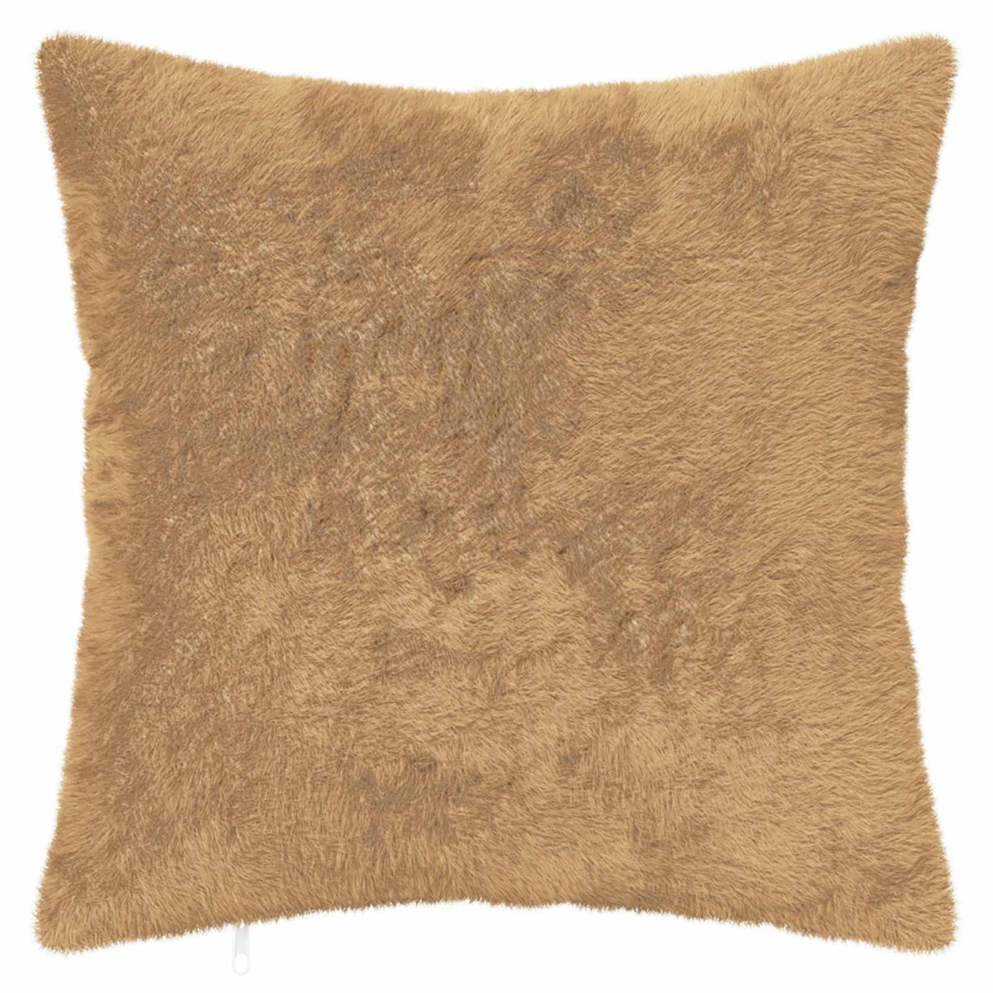 Pudebetræk 6 stk. HEERLEN Gråbrun 40 x 40 cm Faux Kanin Pels