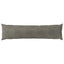 Pudebetræk HEERLEN Lysegrå 40 x 145 cm Fløjl
