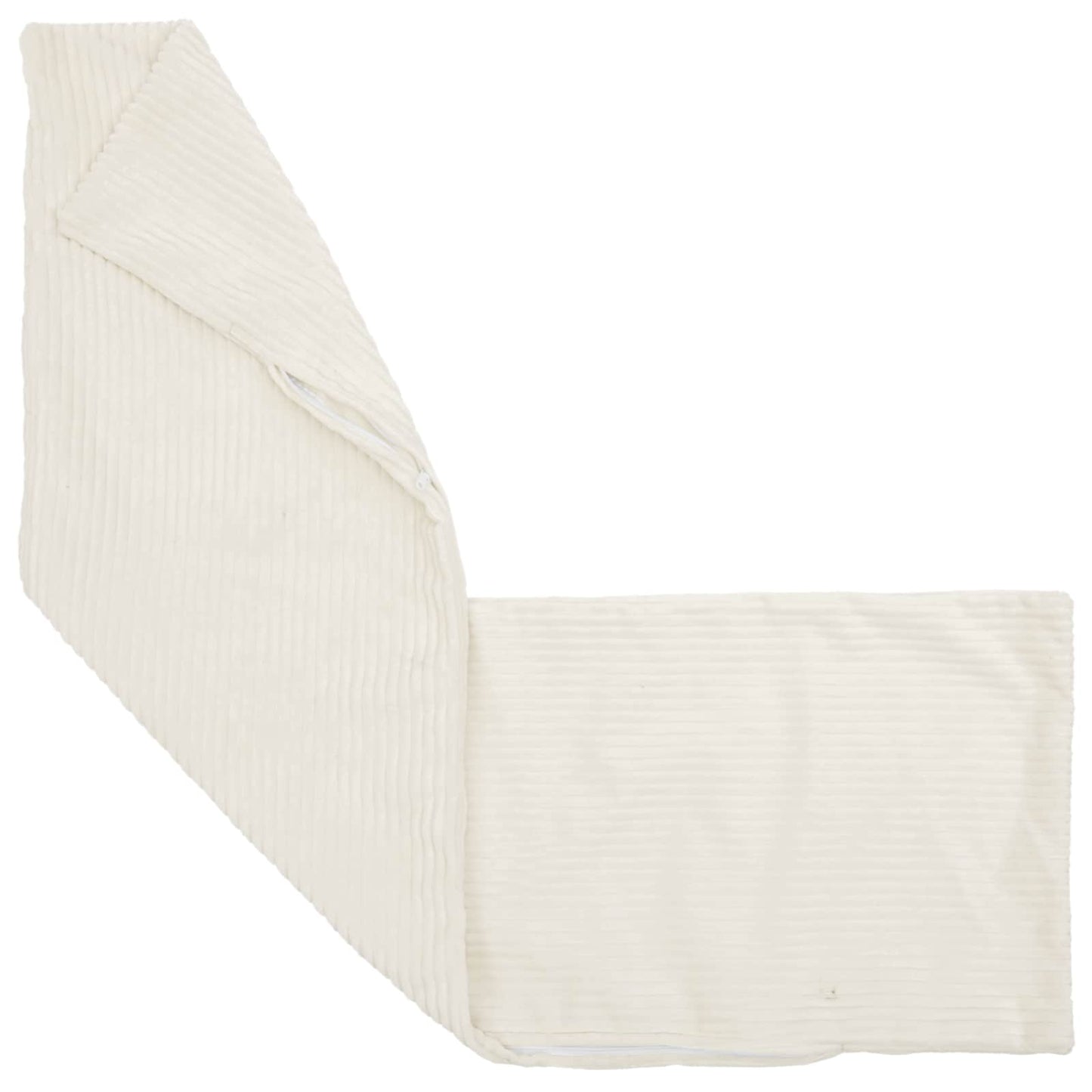 Pudebetræk HEERLEN Cremefarvet 40 x 145 cm cordfløjl
