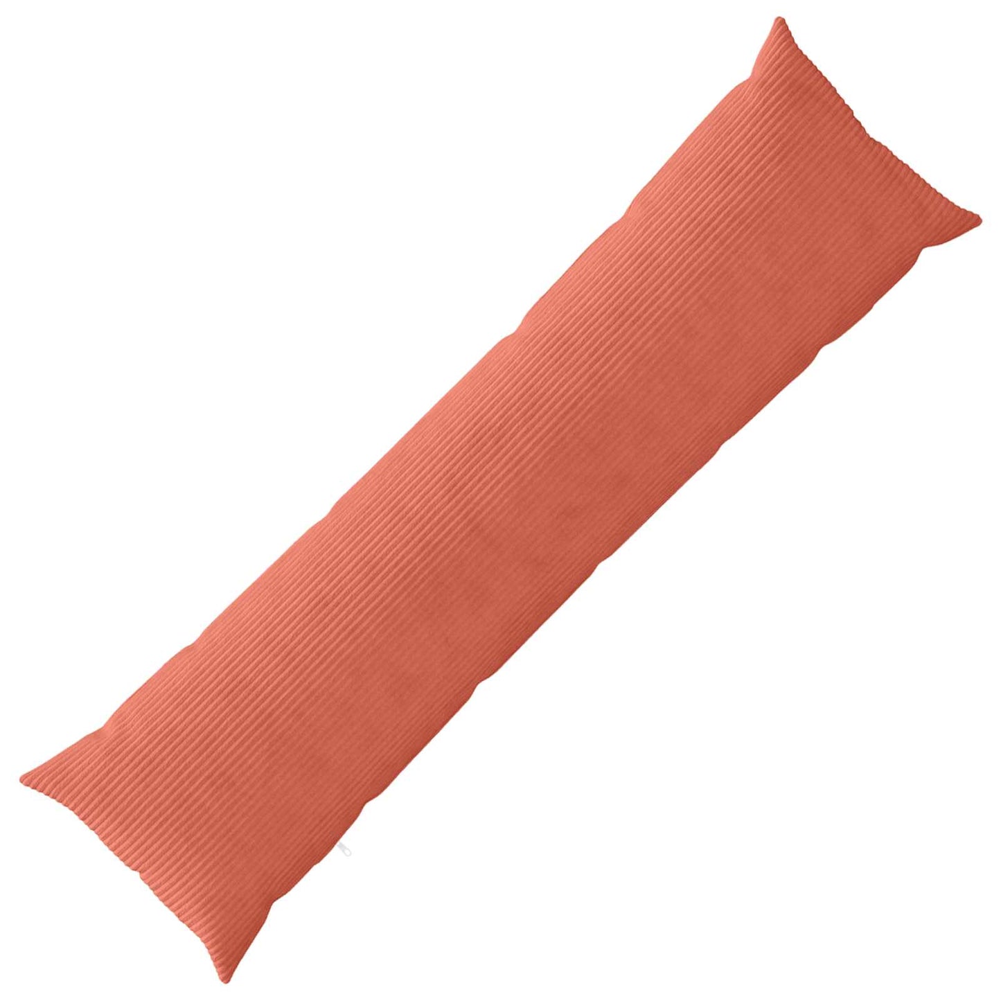 Pudebetræk HEERLEN Rød orange 40 x 145 cm cordfløjl