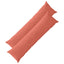 Pudebetræk 2 pcs HEERLEN Rød orange 40 x 145 cm cordfløjl