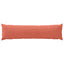 Pudebetræk 2 pcs HEERLEN Rød orange 40 x 145 cm cordfløjl