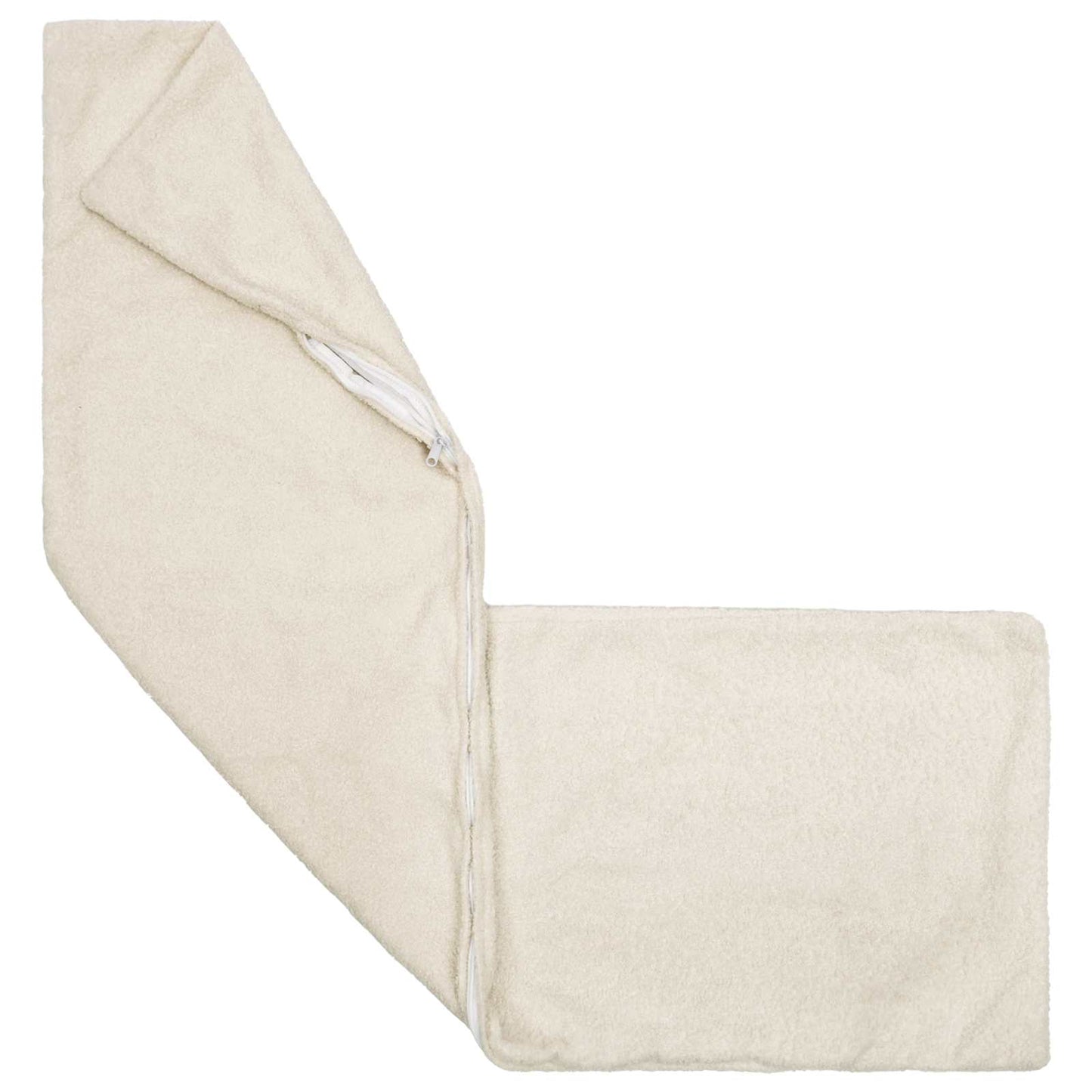 Pudebetræk HEERLEN Cremefarvet 40 x 145 cm Bouclé