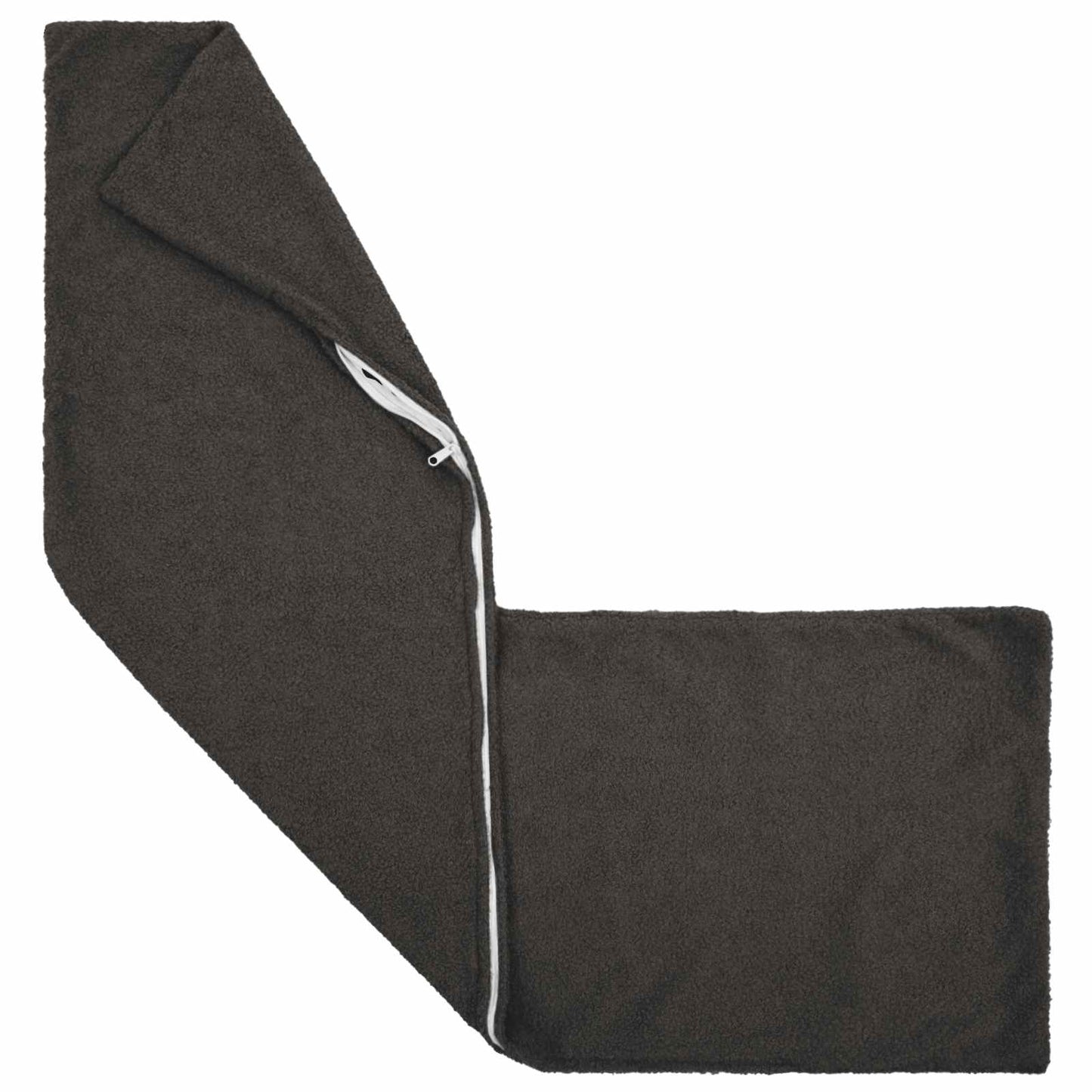 Pudebetræk 2 pcs HEERLEN Mørkegrå 40 x 145 cm Bouclé