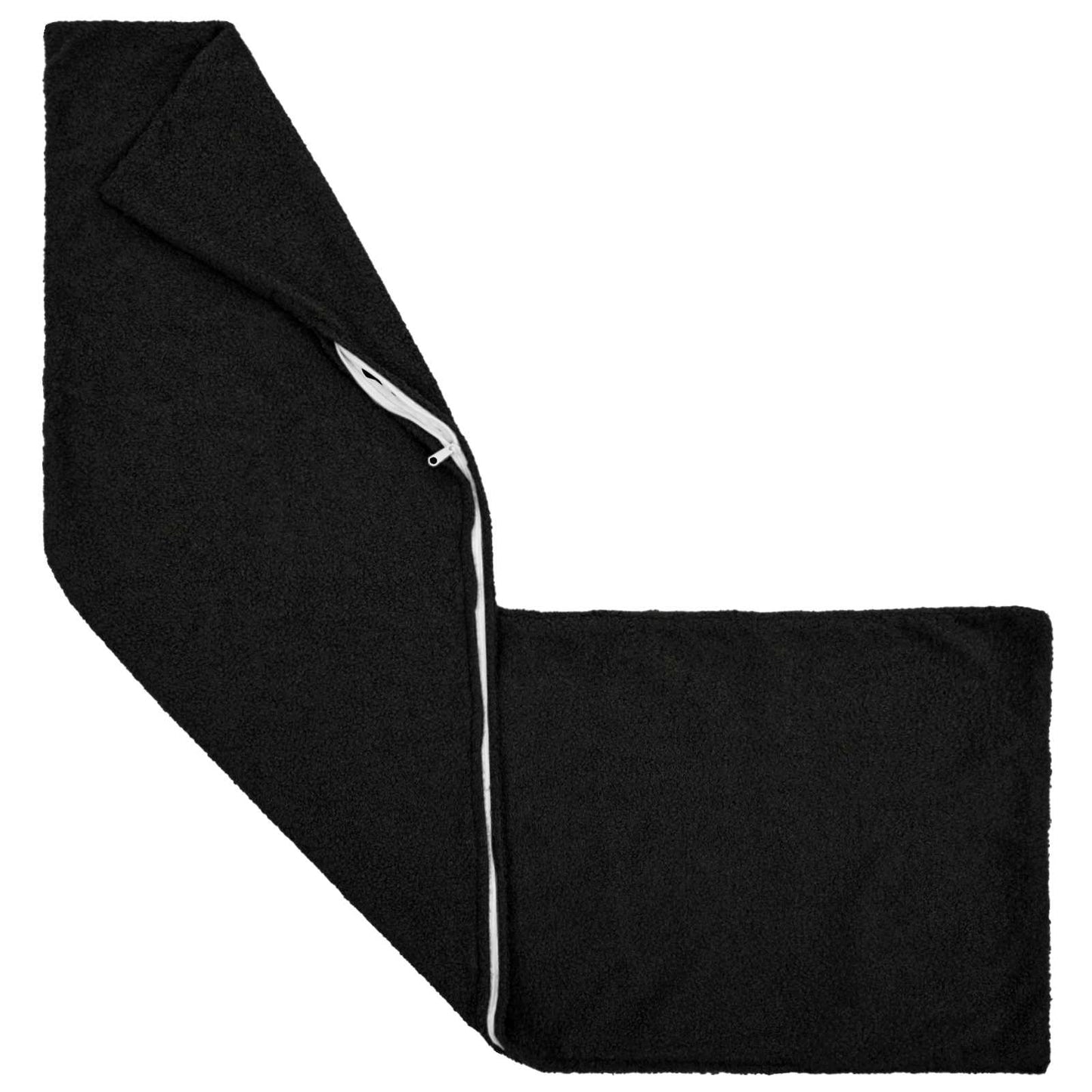 Pudebetræk 2 pcs HEERLEN Sort 40 x 145 cm Bouclé