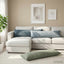 Pudebetræk 2 stk. HEERLEN Grøn 40 x 145 cm Chenille Stof