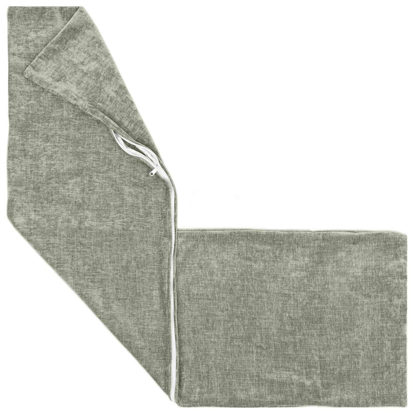 Pudebetræk 2 stk. HEERLEN Grøn 40 x 145 cm Chenille Stof