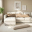 Pudebetræk 2 stk. HEERLEN Brun 40 x 145 cm Chenille Stof