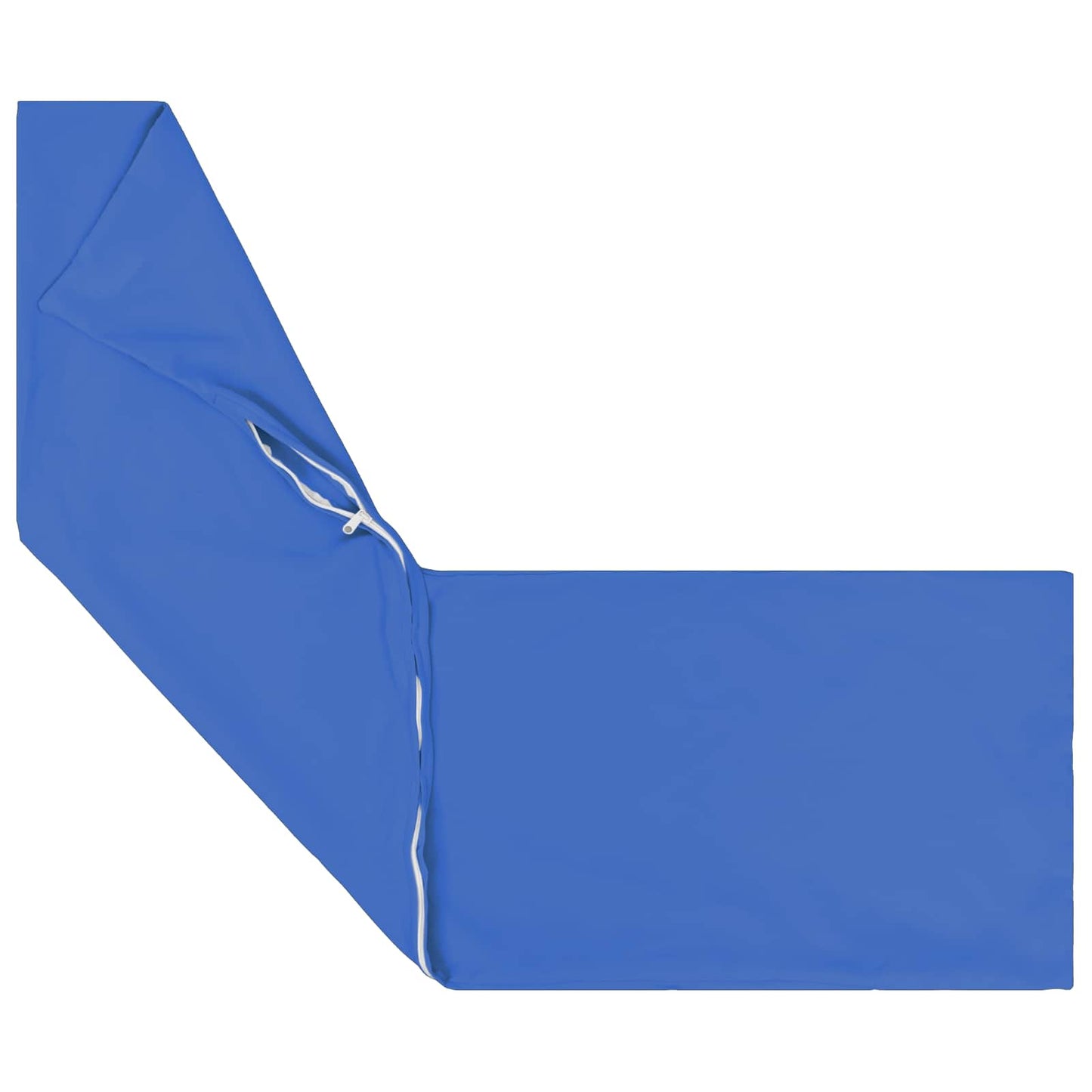 Pudebetræk 2 pcs HEERLEN Kongelig blå 40 x 145 cm Polyester