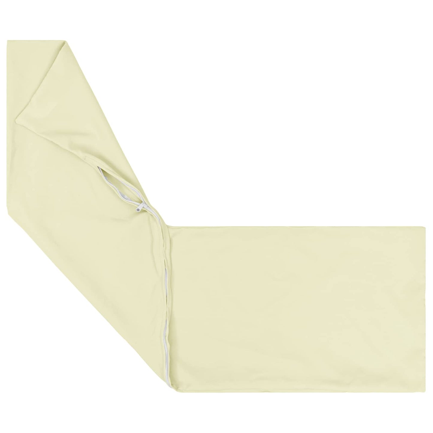 Pudebetræk HEERLEN Cremefarvet 40 x 145 cm Polyester