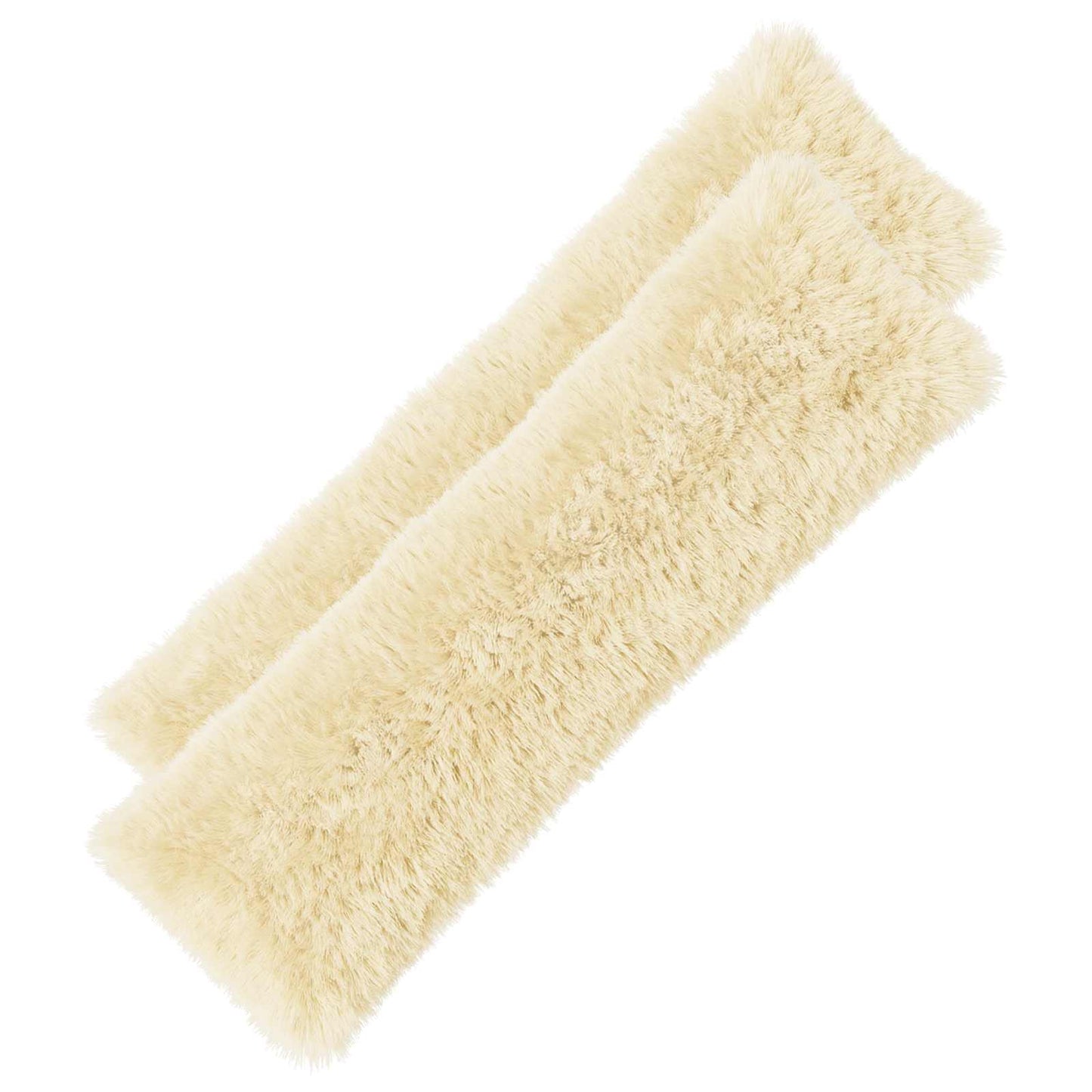 Pudebetræk 2 pcs HEERLEN Cremefarvet 40 x 145 cm PV Fleece