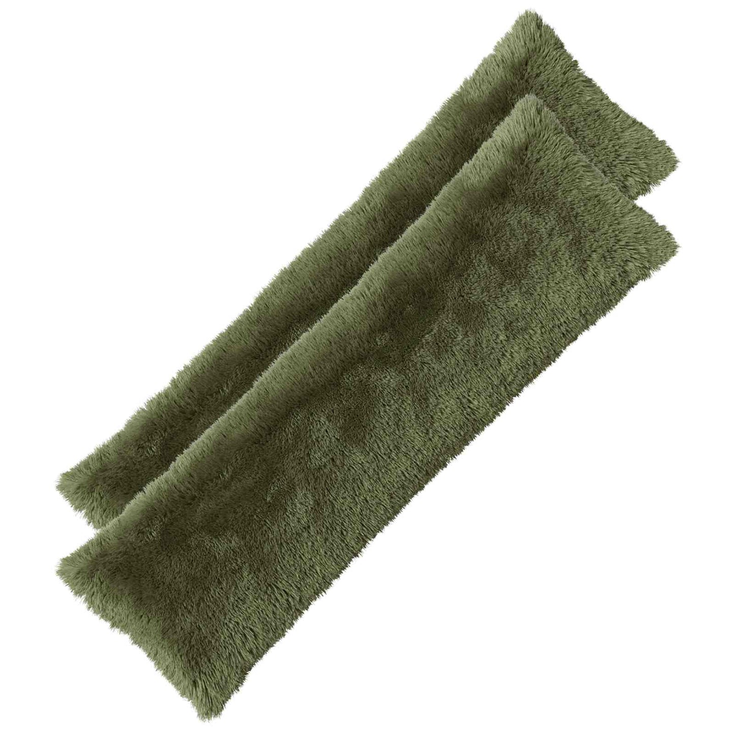 Pudebetræk 2 pcs HEERLEN Grøn 40 x 145 cm PV Fleece