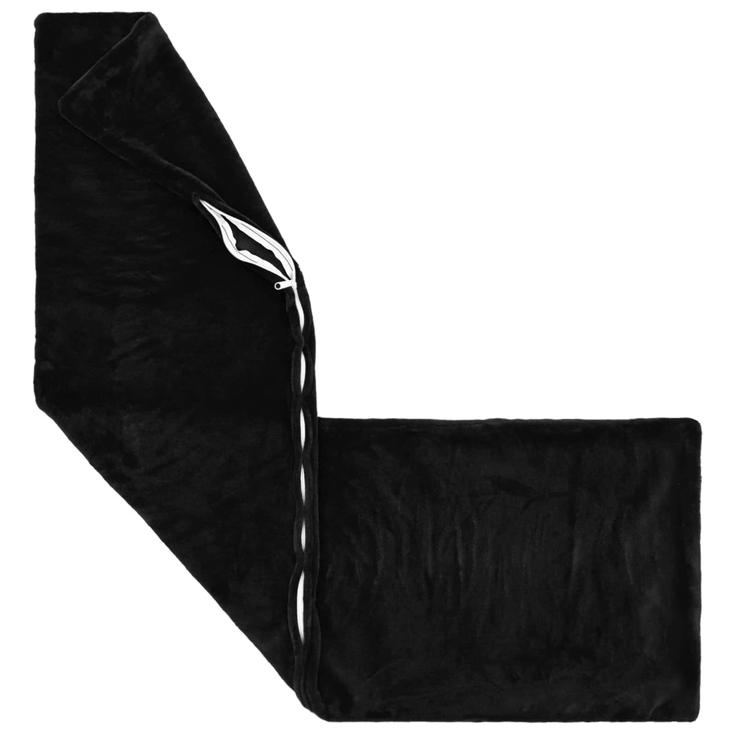Pudebetræk HEERLEN Sort 40 x 145 cm Flannel