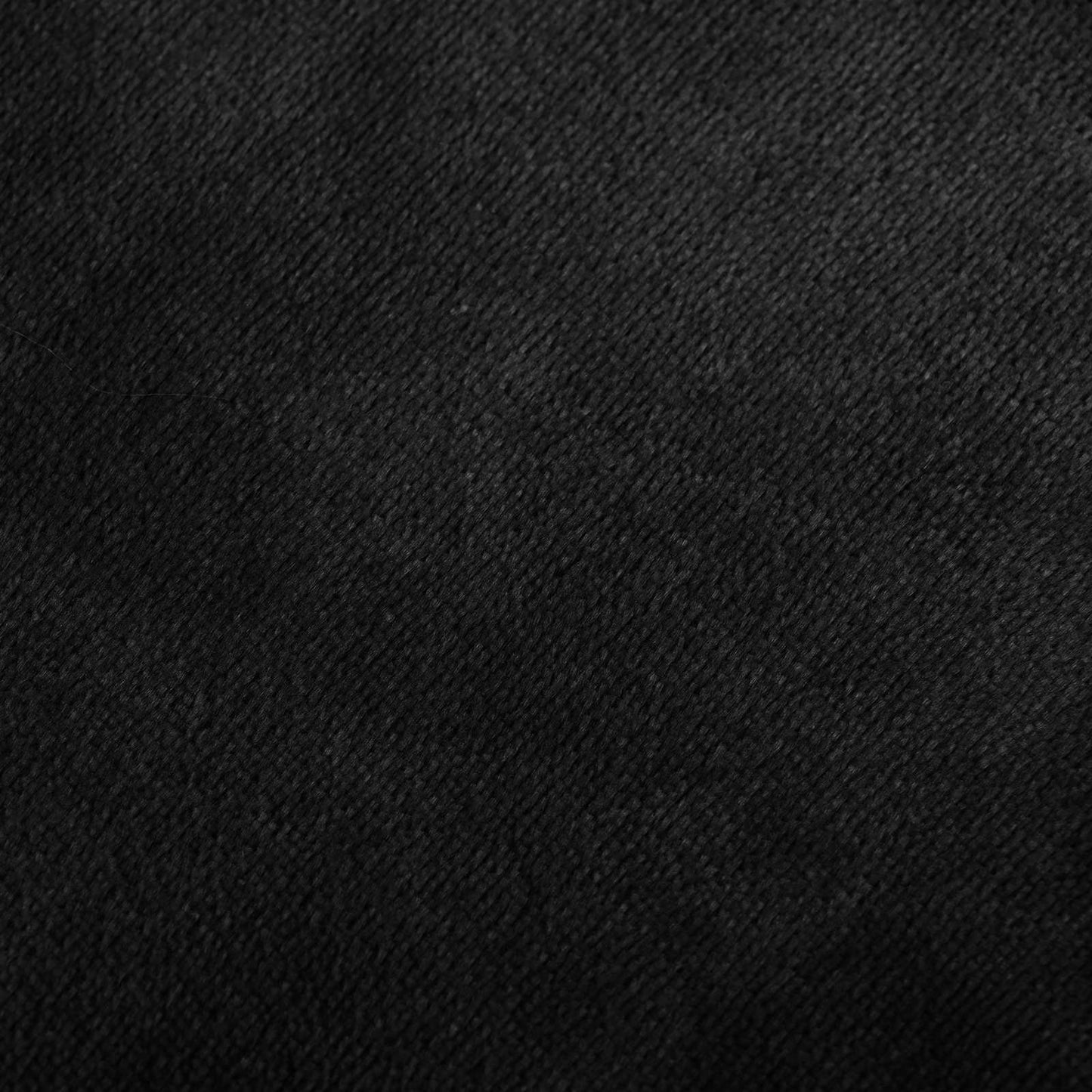 Pudebetræk HEERLEN Sort 40 x 145 cm Flannel