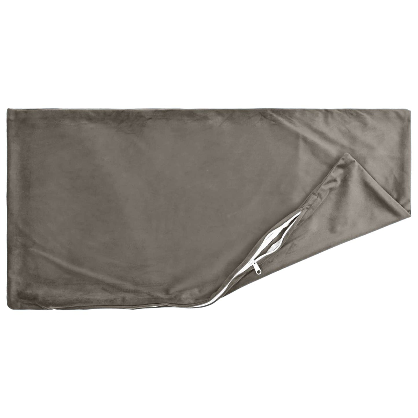 Pudebetræk 2 pcs HEERLEN Lysegrå 40 x 60 cm Fløjl