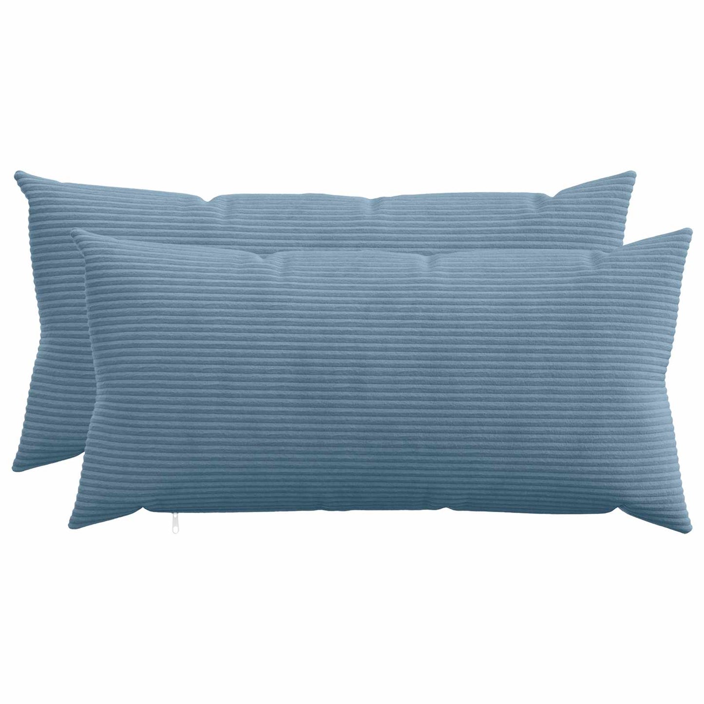 Pudebetræk 2 pcs HEERLEN Blå 40 x 70 cm cordfløjl