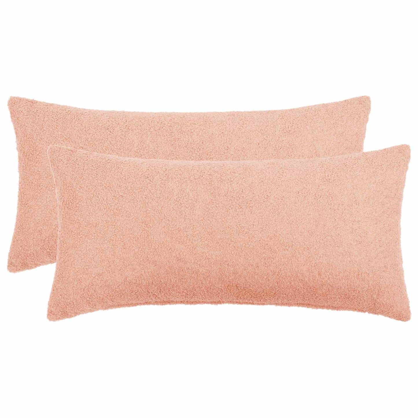 Pudebetræk 2 pcs HEERLEN Lyserød 40 x 70 cm Bouclé